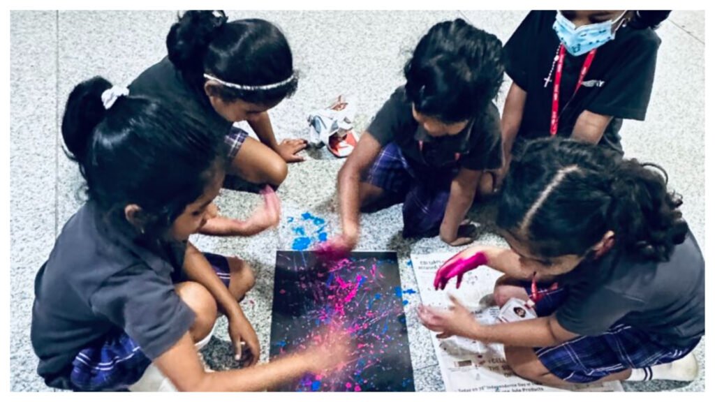 best international school in bangalore ekya nava students playtime