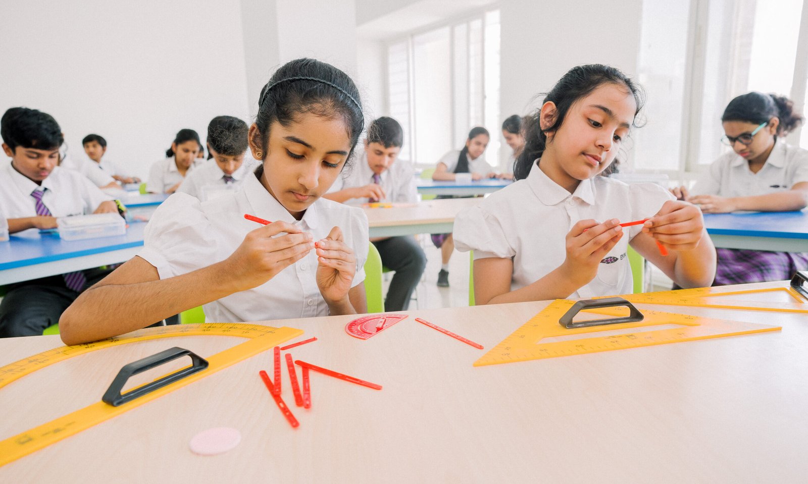 igcse schools in bangalore ekya nava students sitting inside the classroom